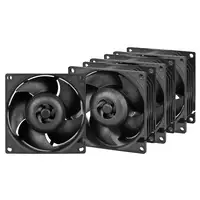 ARCTIC S8038-10K Procesador Ventilador 8 cm Negro 4 pieza(s)