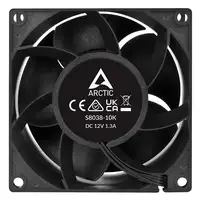ARCTIC S8038-10K Procesador Ventilador 8 cm Negro 4 pieza(s)