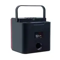 Altavoz Karaoke Bluetooth Portátil Klack con Leds RGB - Negro