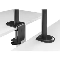 Equip Soporte de escritorio articulado para monitor de 17«-32», negro