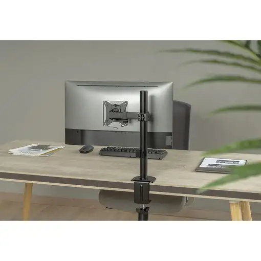 Equip Soporte de escritorio articulado para monitor de 17«-32», negro