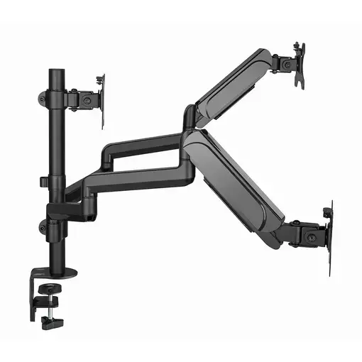 Gembird MA-DA3-01 soporte para monitor 68,6 cm (27") Escritorio Negro