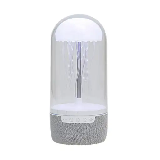 Lámpara Altavoz Bluetooth Klack Medusa, Radio FM, Tarjeta TF