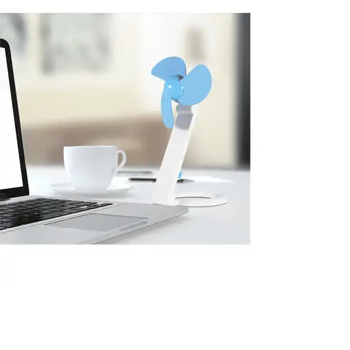 Thumbs Up 0001219 aparato USB Azul claro, Blanco Ventilador
