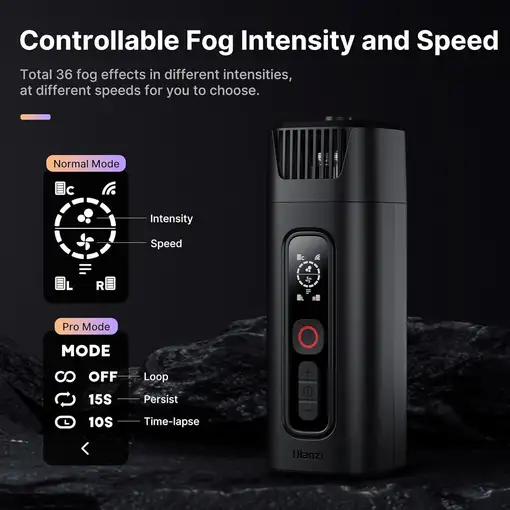 Máquina Humo Portátil Recargable 40W Líquido Incluido