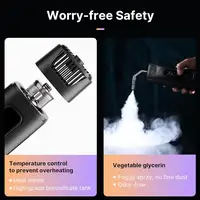 Máquina Humo Portátil Recargable 40W Líquido Incluido