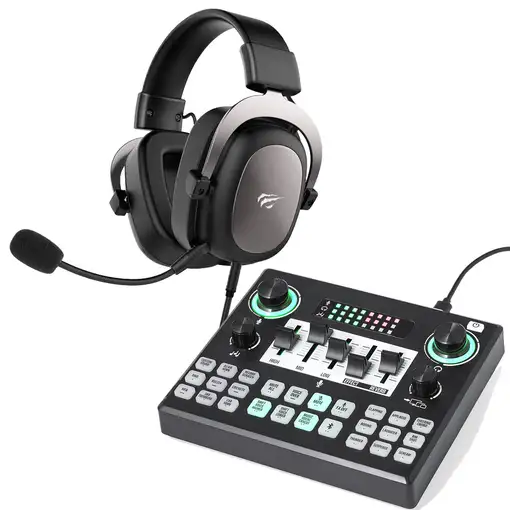 Mesa de Mezclas Klack con Auriculares Profesionales
