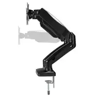 Lindy 40706 soporte para monitor 68,6 cm (27") Escritorio Negro