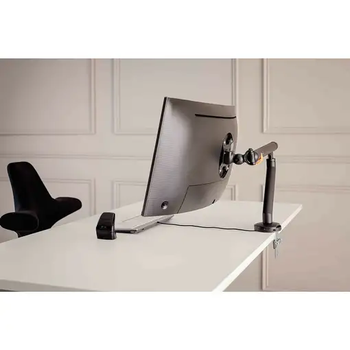 BakkerElkhuizen BE Flexible Single 88,9 cm (35'') Escritorio Negro