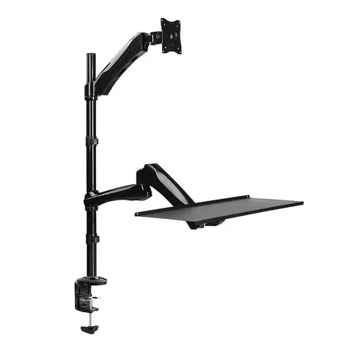 LogiLink BP0030 soporte para monitor 68,6 cm (27'') Escritorio Negro