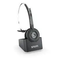 Snom A190 Auriculares Inalámbrico Diadema Oficina/Centro de llamadas Negro
