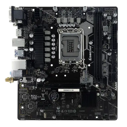 Biostar Z690MX2-E D4 placa base Intel Z690 LGA 1700 micro ATX