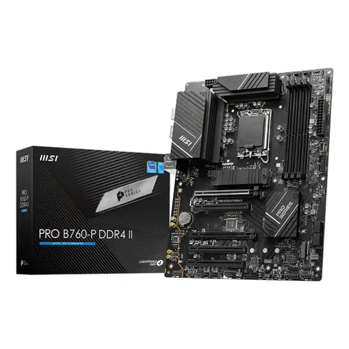 MSI PRO B760-P DDR4 II placa base Intel B760 LGA 1700 ATX