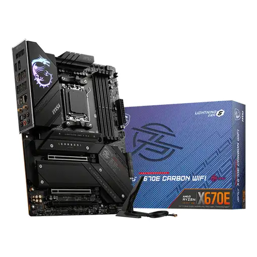 MSI MPG X670E CARBON WIFI placa base AMD X670 Zócalo AM5 ATX