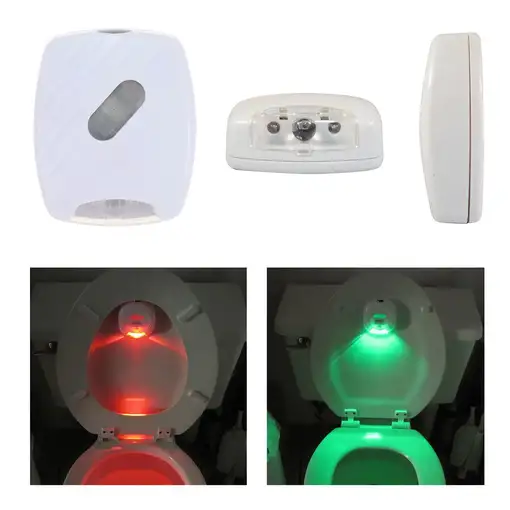 Luz Led Klack para Water, Tapa de Inodoro con sensor de movimiento