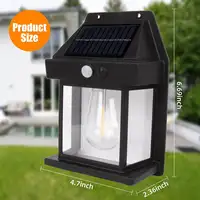 Luz solar de pared Klack con sensor de movimiento y 3 modos