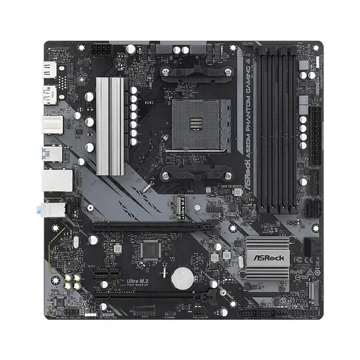 Asrock A520M Phantom Gaming 4 AMD A520 Zócalo AM4 micro ATX Asrock A520M Phantom Gaming 4 AMD A520 Zócalo AM4 micro ATX
