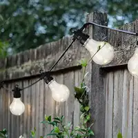Guirnalda Solar Klack de luces led Vintage Exterior, Mando Distancia