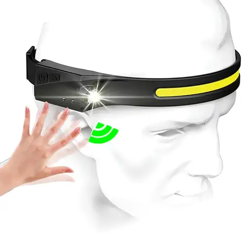 Linterna frontal LED para cabeza Klack