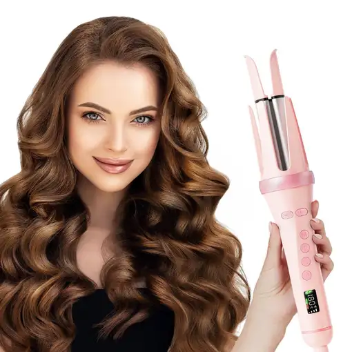 Rizador de pelo automático Klack Curler con 4 ajustes de temperatura