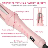 Rizador de pelo automático Klack Curler con 4 ajustes de temperatura