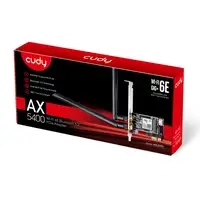 Cudy WE3000 adaptador y tarjeta de red Interno WLAN / Bluetooth 2400 Mbit/s