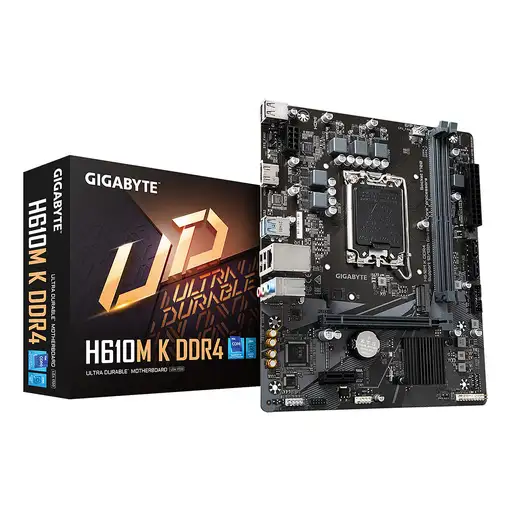 GIGABYTE H610M K DDR4 placa base Intel H610 Express LGA 1700 micro ATX