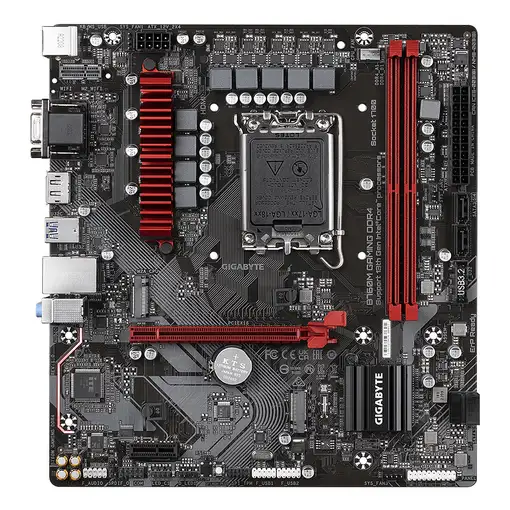 GIGABYTE B760M GAMING DDR4 Placa base - Soporta CPUs Intel Core de 14ª generación,