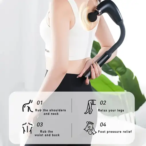 Pistola de Auto Masaje Klack – Alivio Muscular