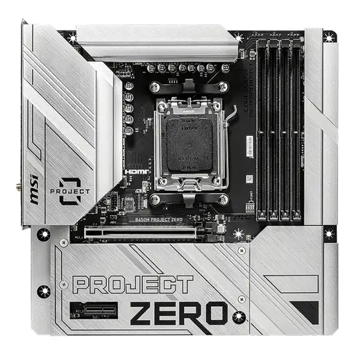 MSI B650M PROJECT ZERO placa base AMD B650 Zócalo AM5 micro ATX