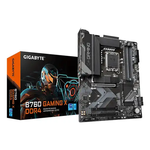 GIGABYTE B760 GAMING X placa base DDR4 - Soporta CPUs Intel Core de 14ª generación
