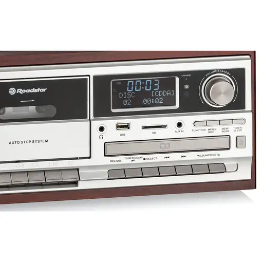 Roadstar HIF8892DBT sistema de audio para el hogar Minicadena de música para uso d