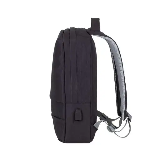 Rivacase 7562 39,6 cm (15.6") Mochila Negro, Gris