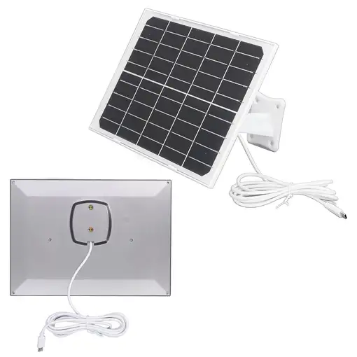 Cámara de Seguridad Solar Klack Wifi para el Hogar con doble lente