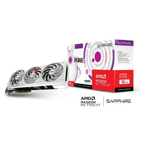 Sapphire PURE Radeon RX 7700 XT AMD 12 GB GDDR6