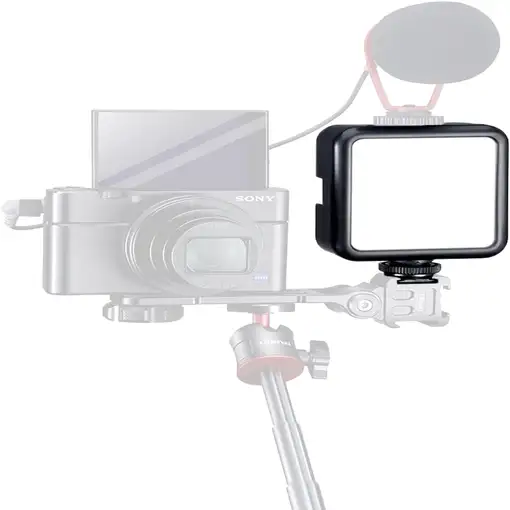 Luz LED USB Recargable 3200K-5500K 3000mAh 3 Zapatas Frías USB-C