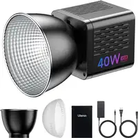 Foco LED 40W RGB 2500-6500K Bicolor 3400mAh COB 0-359°