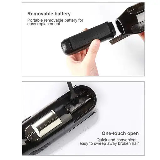 Recortadora eléctrica Klack para puntas abiertas Cabello Saludable