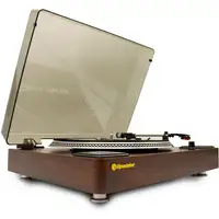Roadstar TT-260SPK tocadisco Tocadiscos de tracción directa Madera Automático