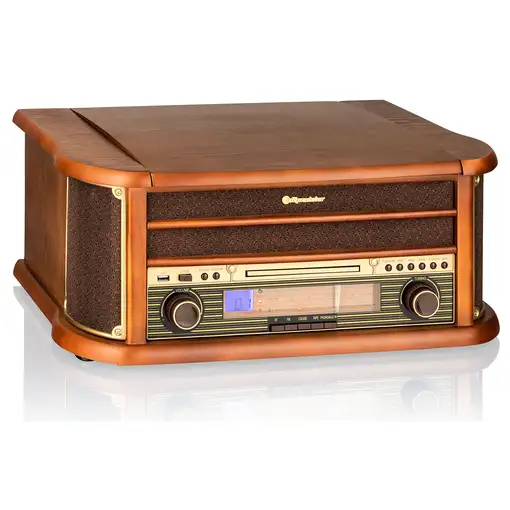 Roadstar HIF-1993BT tocadisco Madera