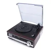Tocadiscos de Vinilo Vintage, Altavoces Incorporados, 33 45 78 RPM,CR 1113 Camry