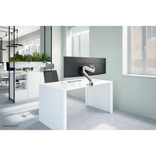 Neomounts NM-D775SILVERPLUS Brazo de monitor 10-49" - resorte de gas - Topfix - To