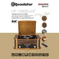 Roadstar HIF1993DBT tocadisco Madera Manual