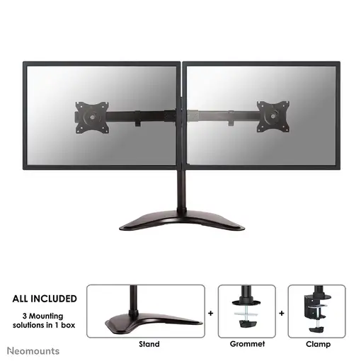 Neomounts NM-D335DBLACK Soporte para monitor 10-27"