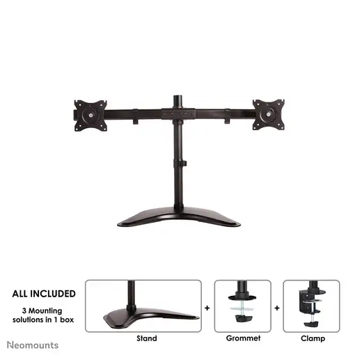 Neomounts NM-D335DBLACK Soporte para monitor 10-27"