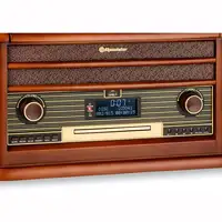 Roadstar HIF-1996D+BT tocadisco Madera