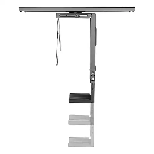 LogiLink EO0004 soporte de CPU Soporte de CPU para instalación en escritorio Negro