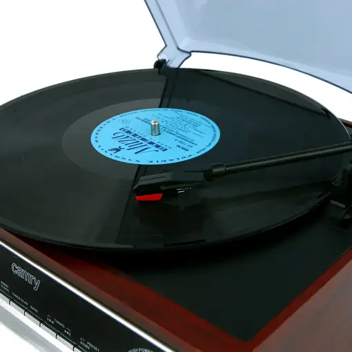 Camry Premium CR 1168 tocadisco Negro, Madera