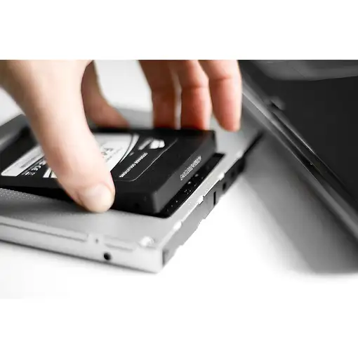 Digitus Bastidor de montaje SSD/HDD para la bahía de disco CD/DVD/Blu-ray, SATA en