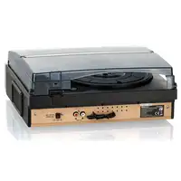 Roadstar TTR-8634 tocadisco Negro, Plata
